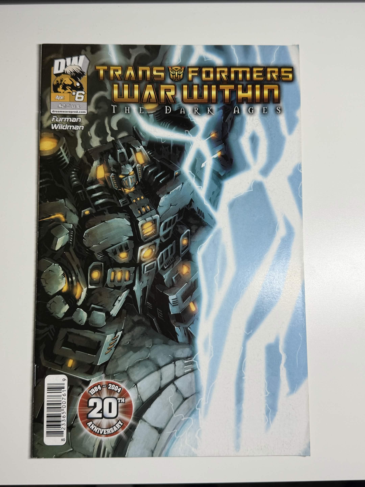 Transformers The War Within The Dark Ages #6 (2004 Dreamwave) Simon Furman
