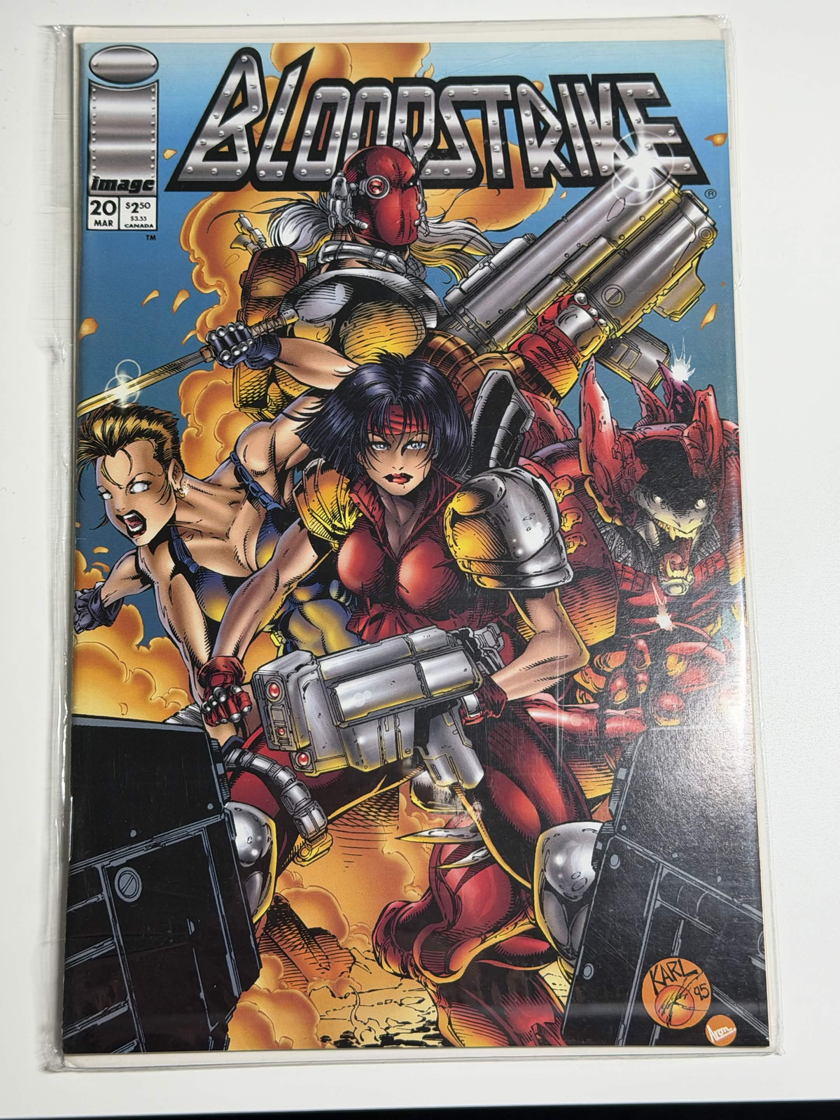 Bloodstrike #20 (1995 Image Comics)